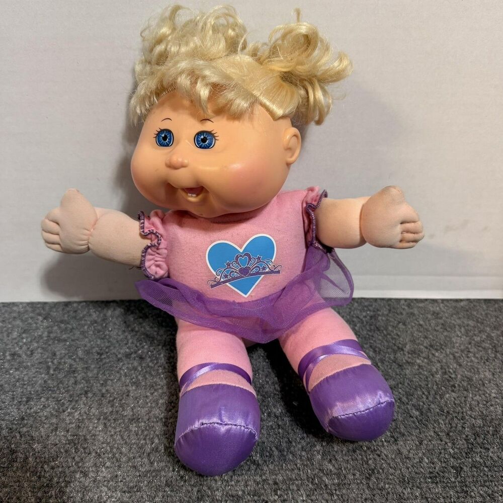 Cabbage Patch Kids Ballerina Girl Doll 2015 11 Inch Blonde Hair Pink Outfit